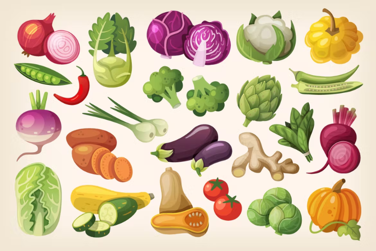 108+ Vegetable Names in English and Hindi with Pictures | सब्जियों के नाम अंग्रेजी व हिन्दी में